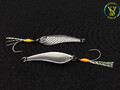 Author's spinner Yatagan SV Area (Silver) for handmade predatory fish for catching asp, ide, trout with delivery to the Netherlands and throughout Europe