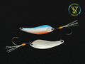 Author's spinner Yatagan SV Area (Silver) for handmade predatory fish for catching asp, ide, trout with delivery to the Netherlands and throughout Europe