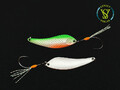 Author's spinner Yatagan SV Area (Silver) for handmade predatory fish for catching asp, ide, trout with delivery to the Netherlands and throughout Europe